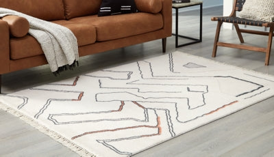 Cadeworth 7'6" x 11'1" Washable Rug