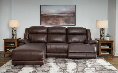 VonKurt 3-Piece Reclining Sofa Chaise