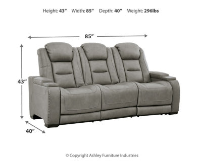The Man-Den Power Reclining Sofa