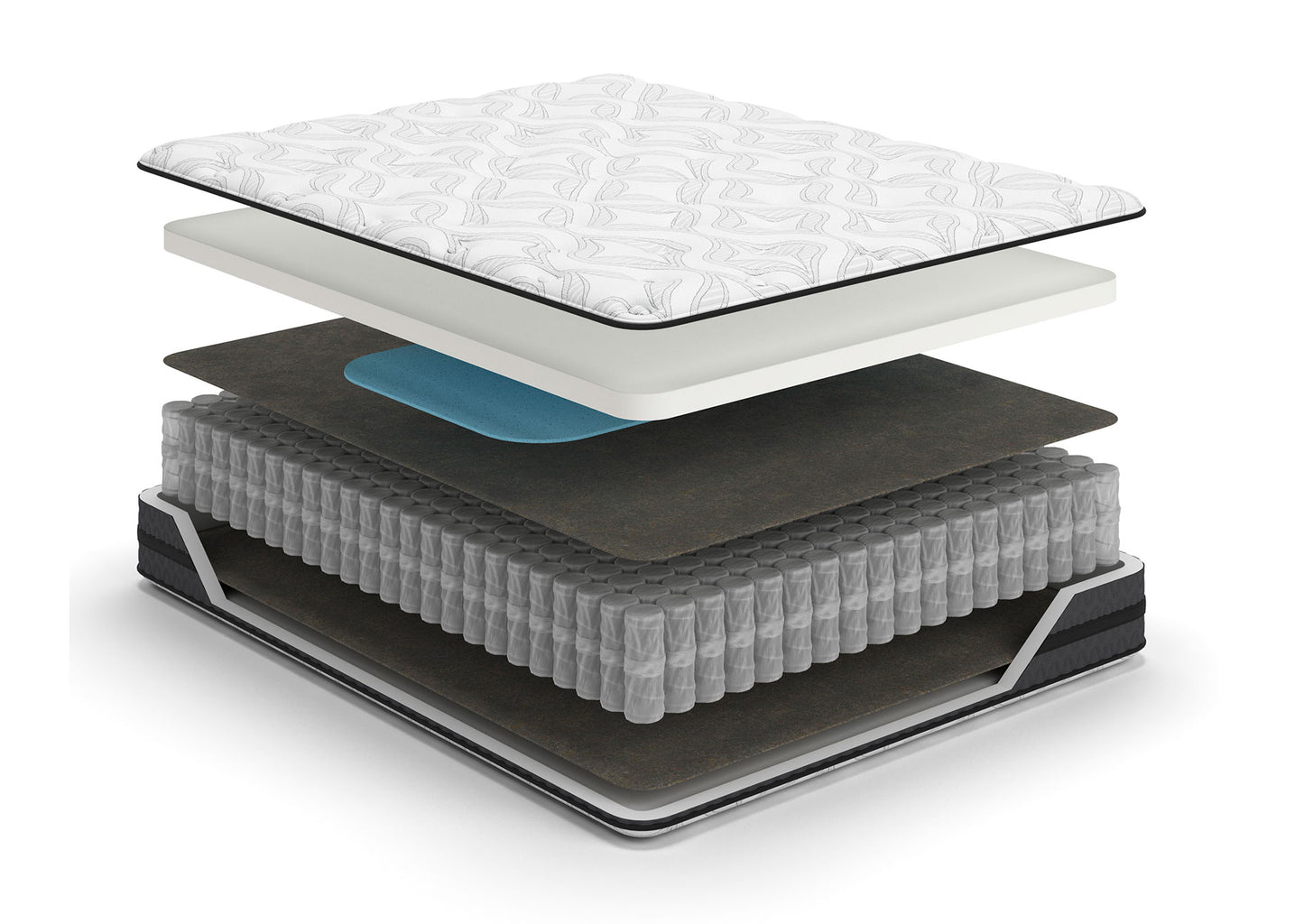 Colchón 2 plazas Pocketed Hybrid 10 inch - vista 3