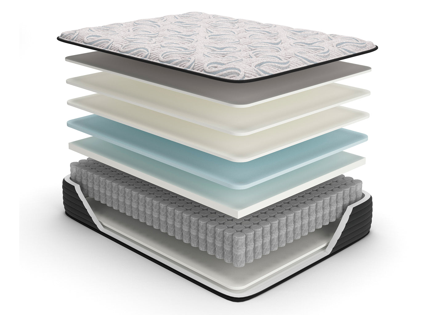 Colchón king americano Elite Springs Plush 14 inch - vista 4