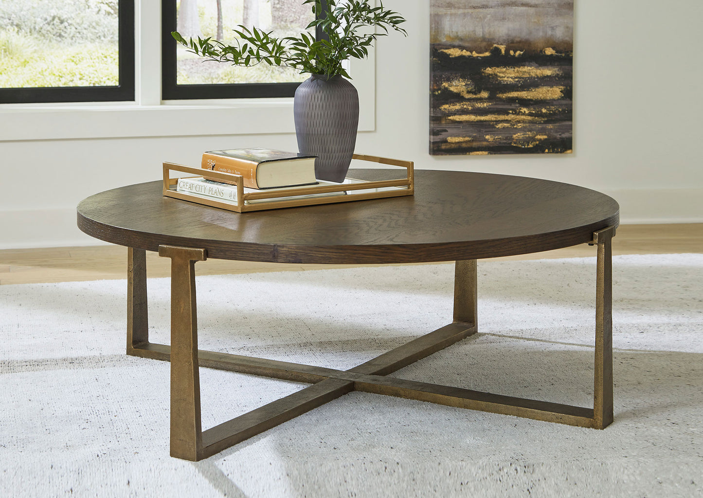 Mesa de centro Balintmore redonda - vista 2