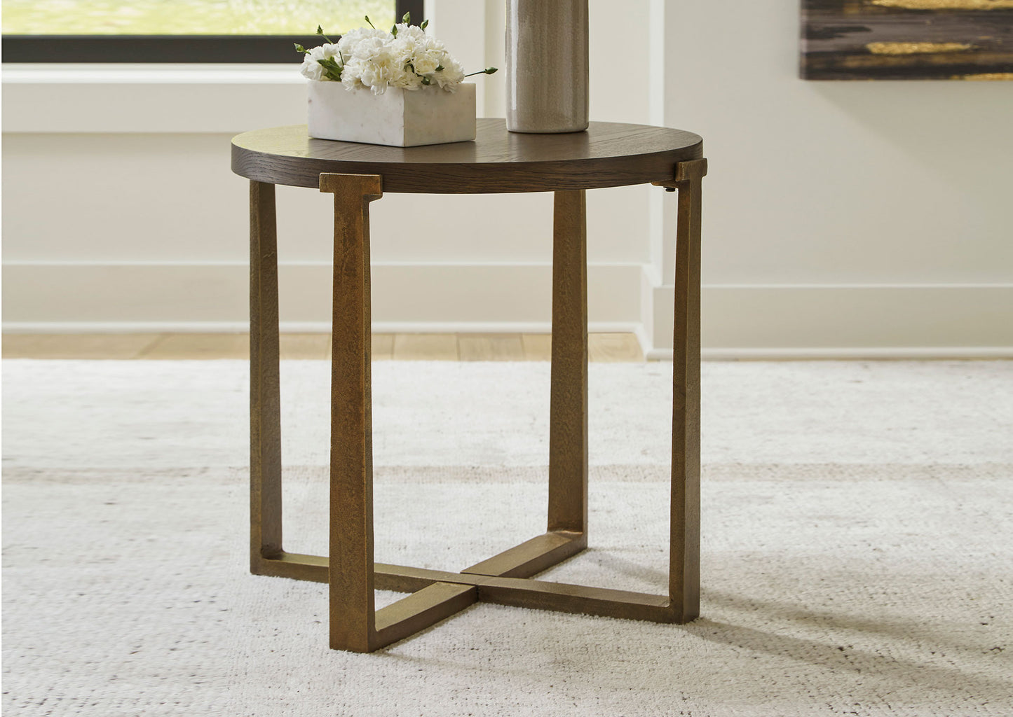 Mesa lateral Balintmore redonda - vista 2