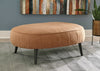 Ottoman oversized Hollyann rust