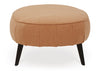Ottoman oversized Hollyann rust