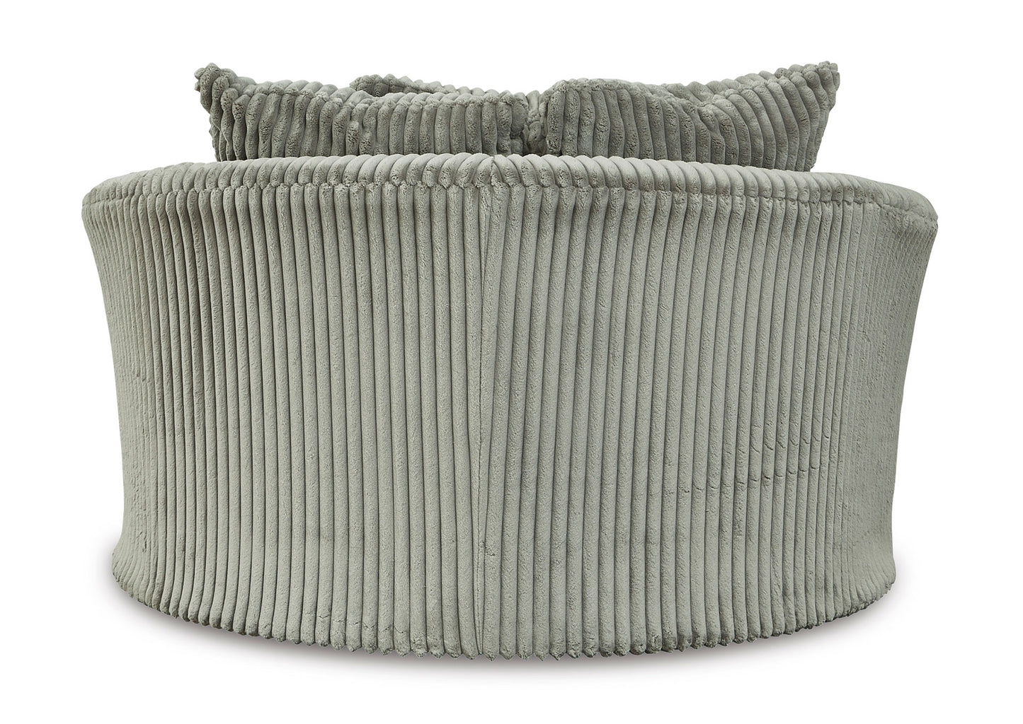 Sofá 1 cuerpo giratorio oversized Lindyn fog - vista 5