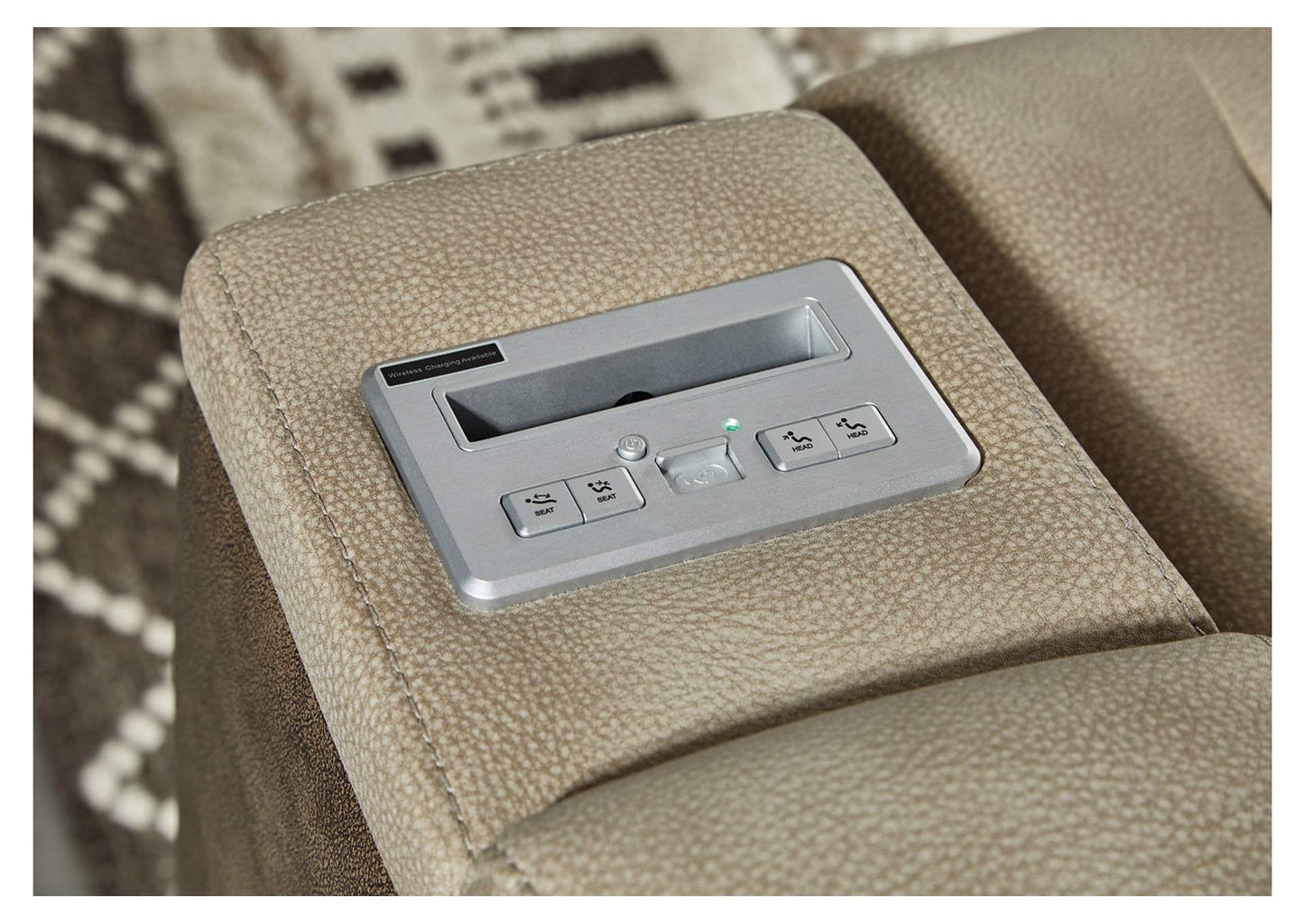 Sofá reclinable 2 cuerpos DuraPella sand - vista 8