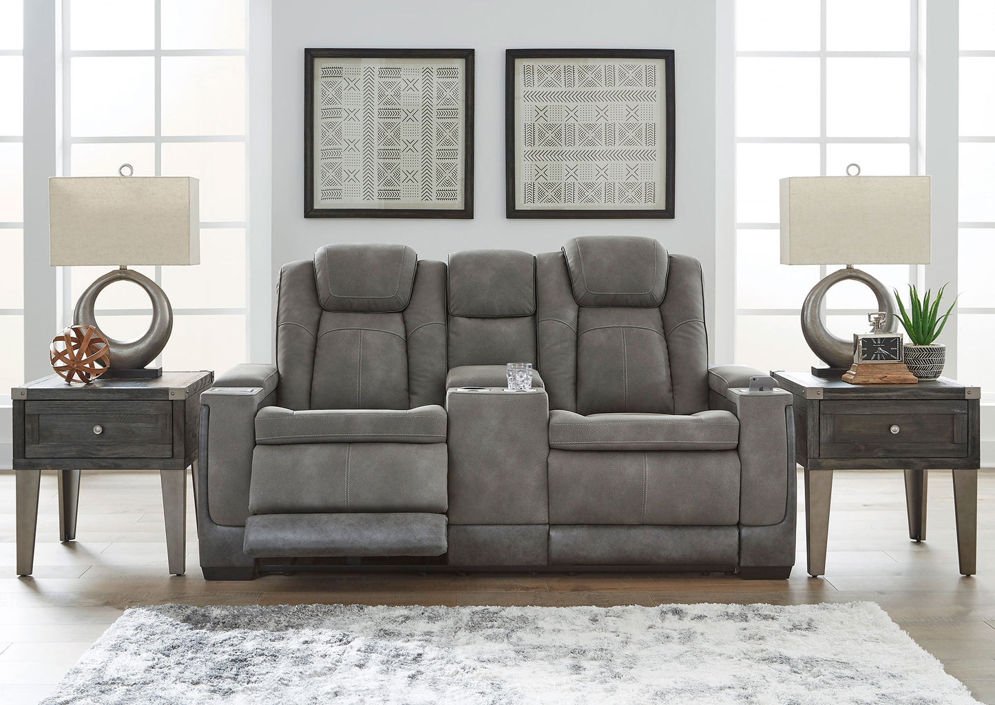 Sofá reclinable 2 cuerpos DuraPella slate - vista 2