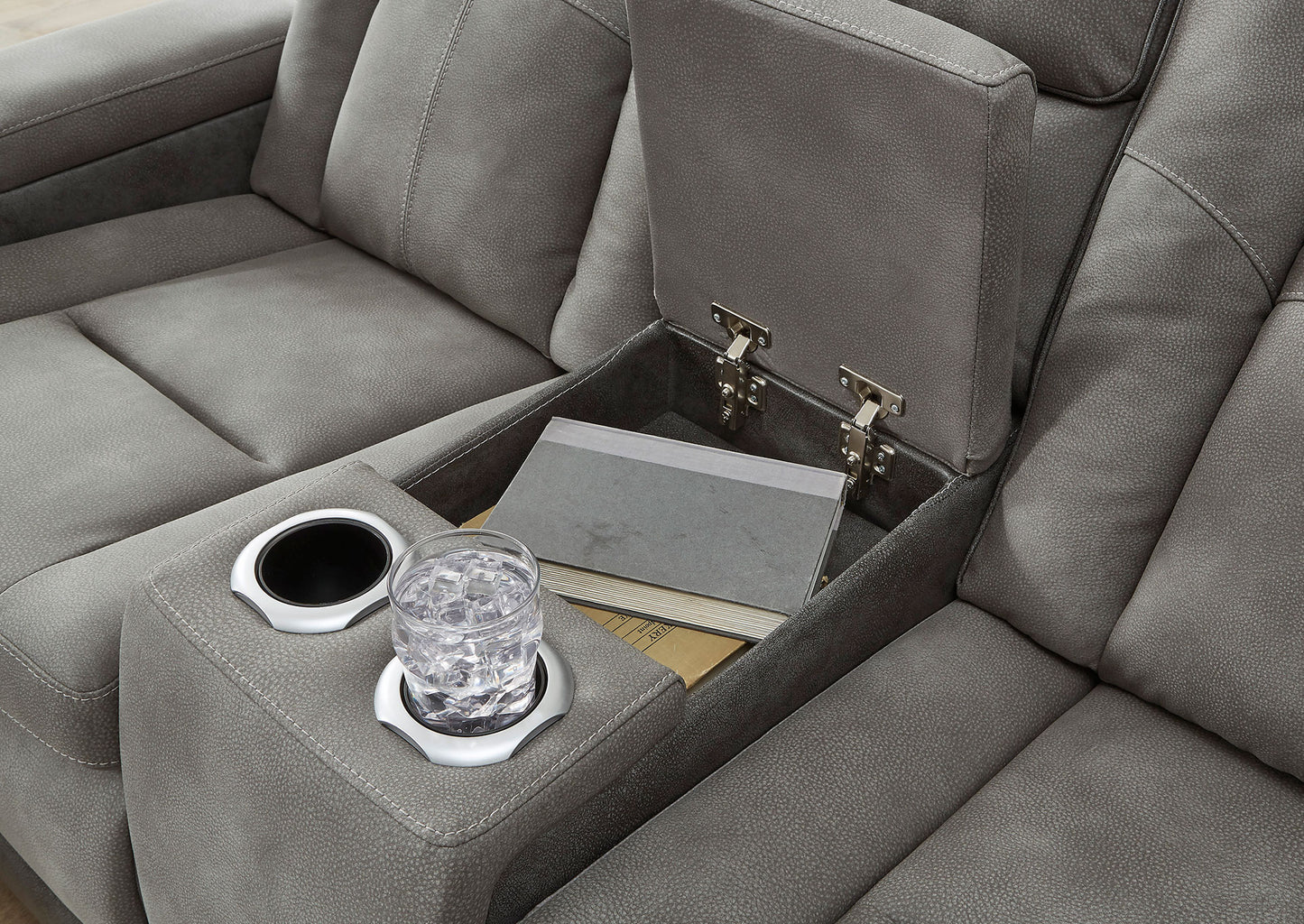 Sofá reclinable 2 cuerpos DuraPella slate - vista 6