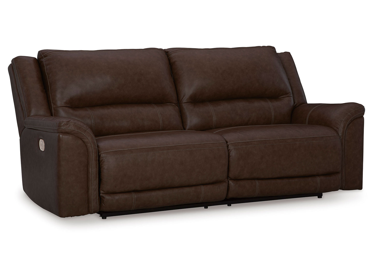 Sofá reclinable 2 cuerpos Trasimeno dark brown - vista 3