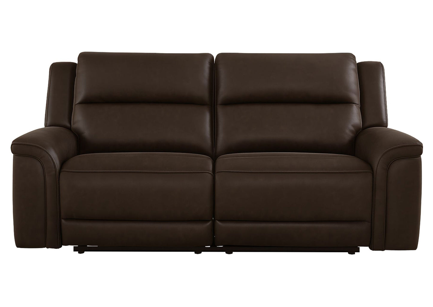 Sofá reclinable 2 cuerpos Trasimeno dark brown