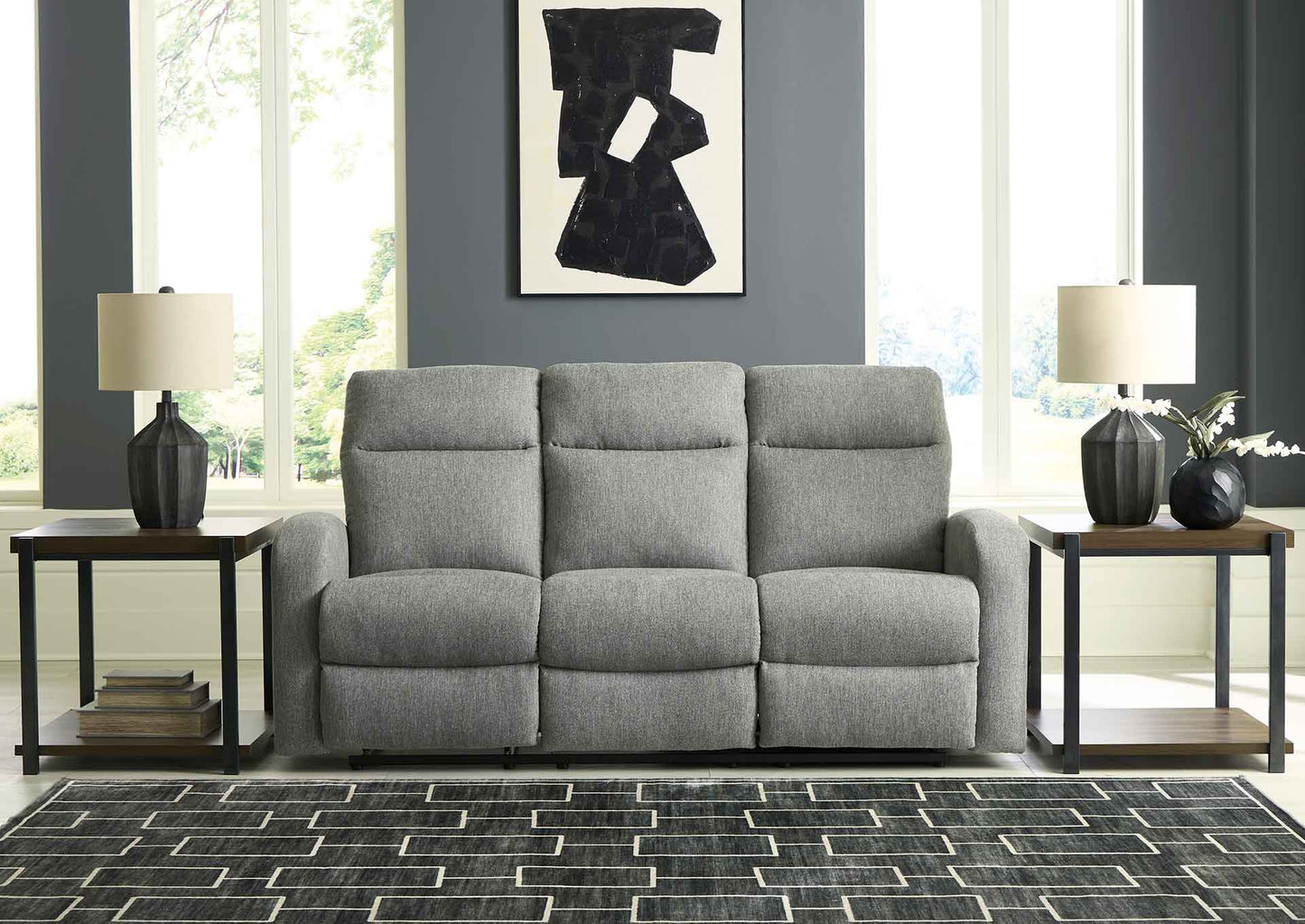 Sofá reclinable 3 cuerpos Moreau - vista 7