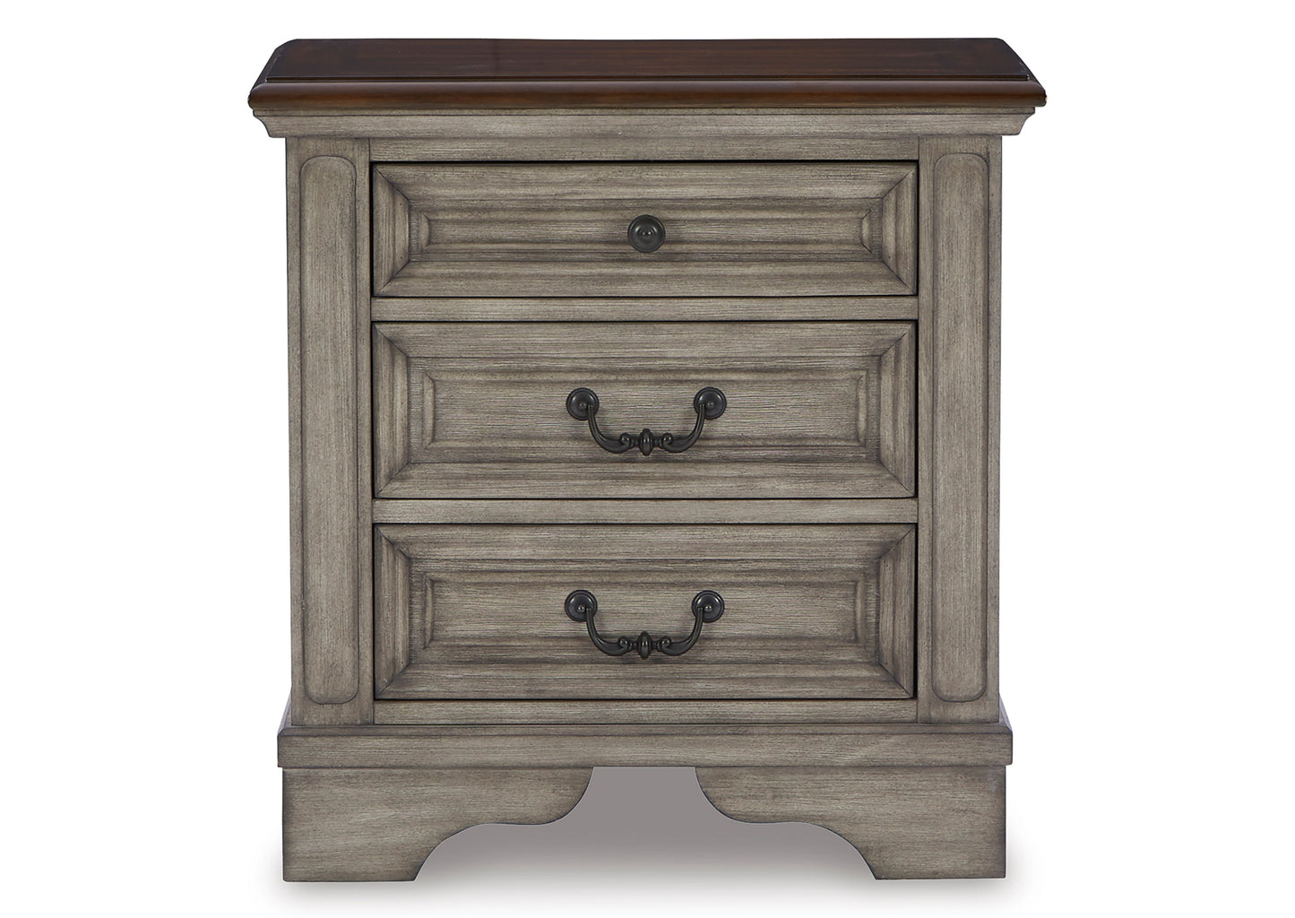 Velador Lodenbay 3 cajones - vista 3