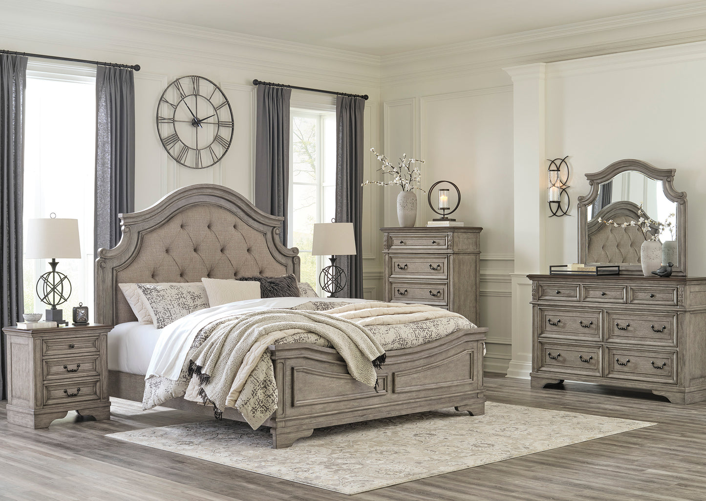 Velador Lodenbay 3 cajones - vista 6